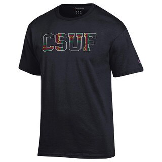 Champion CSUF Kente Tee - Black